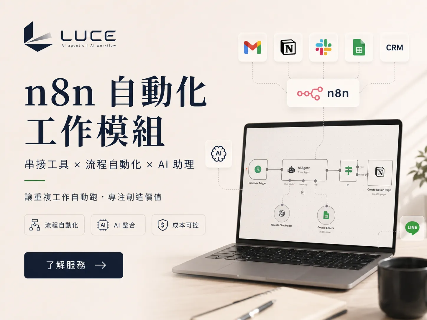 n8n 自動化工作流程 封面